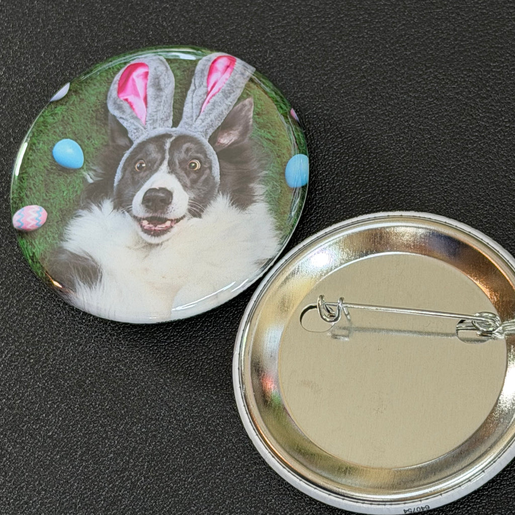 Custom 2.25” Photo Buttons (Magnet, Pin, Mirror, Keychain, Bottle Opener)