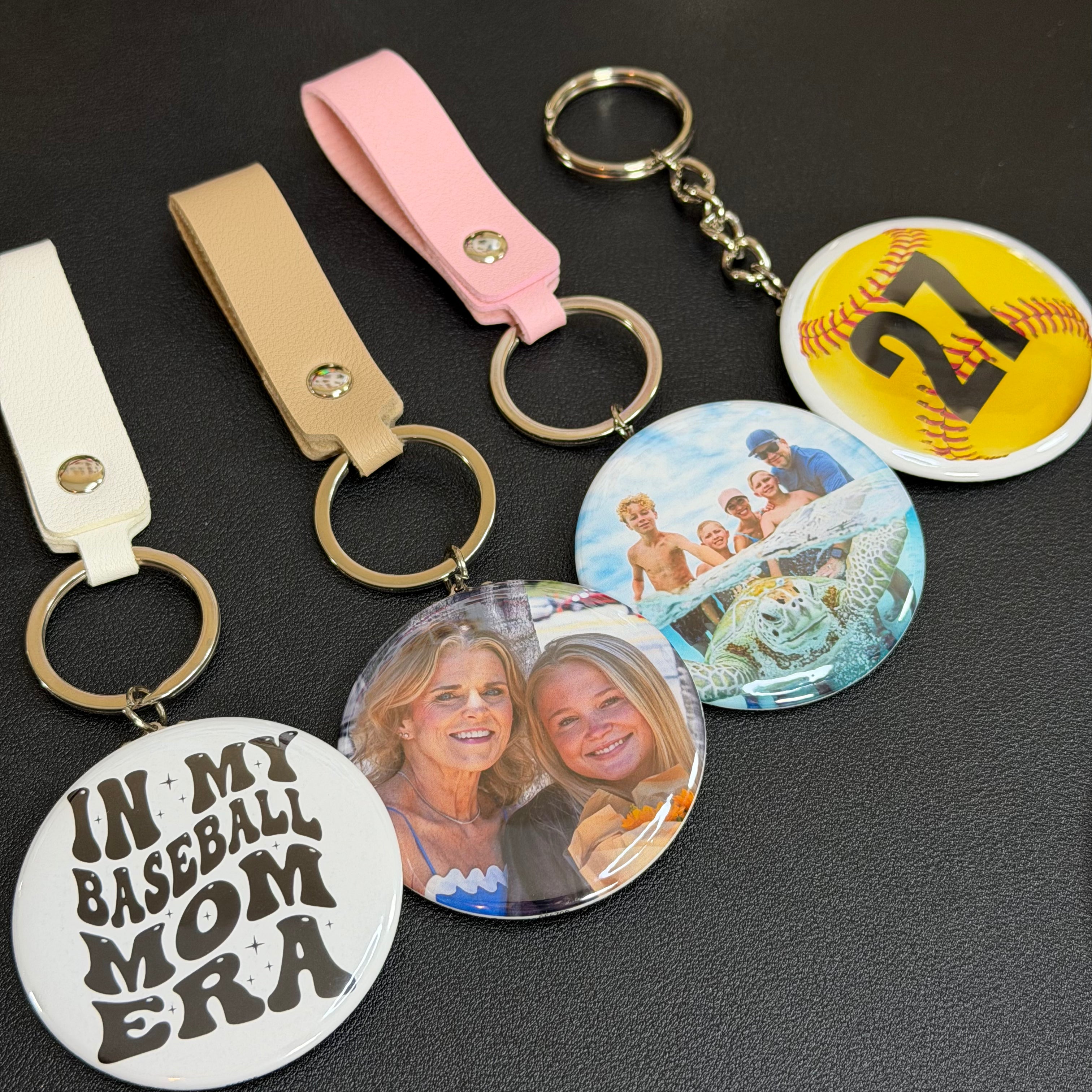 Custom Photo Button (Magnet, Pin, Mirror, Keychain, Bottle Opener)